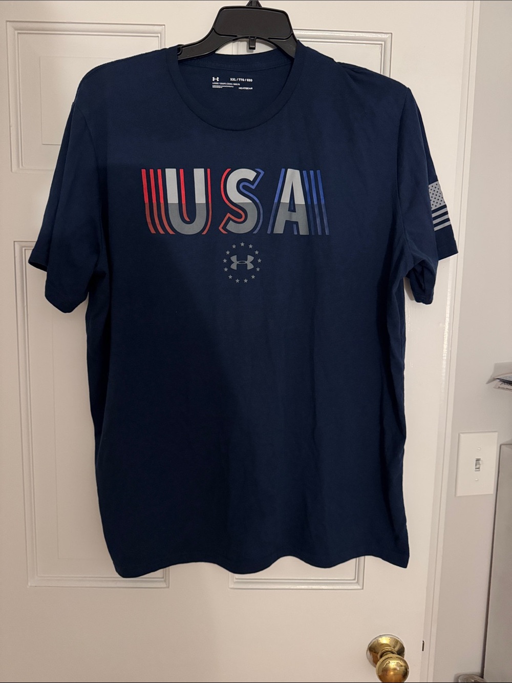 Under Armour Navy Short-Sleeve USA Graphic Tee XXL